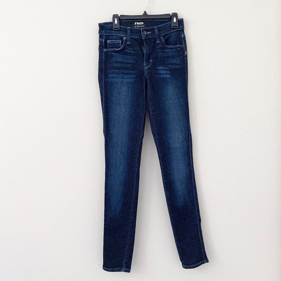 FRED by Fred Segal Denim - FRED by Fred Segal Dark Wash Skinny Jeans Size 25